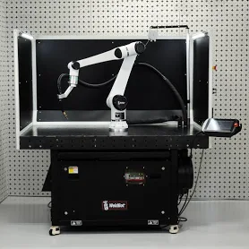 Nukeson WeldBot Robot Welding Cell Workstation Table